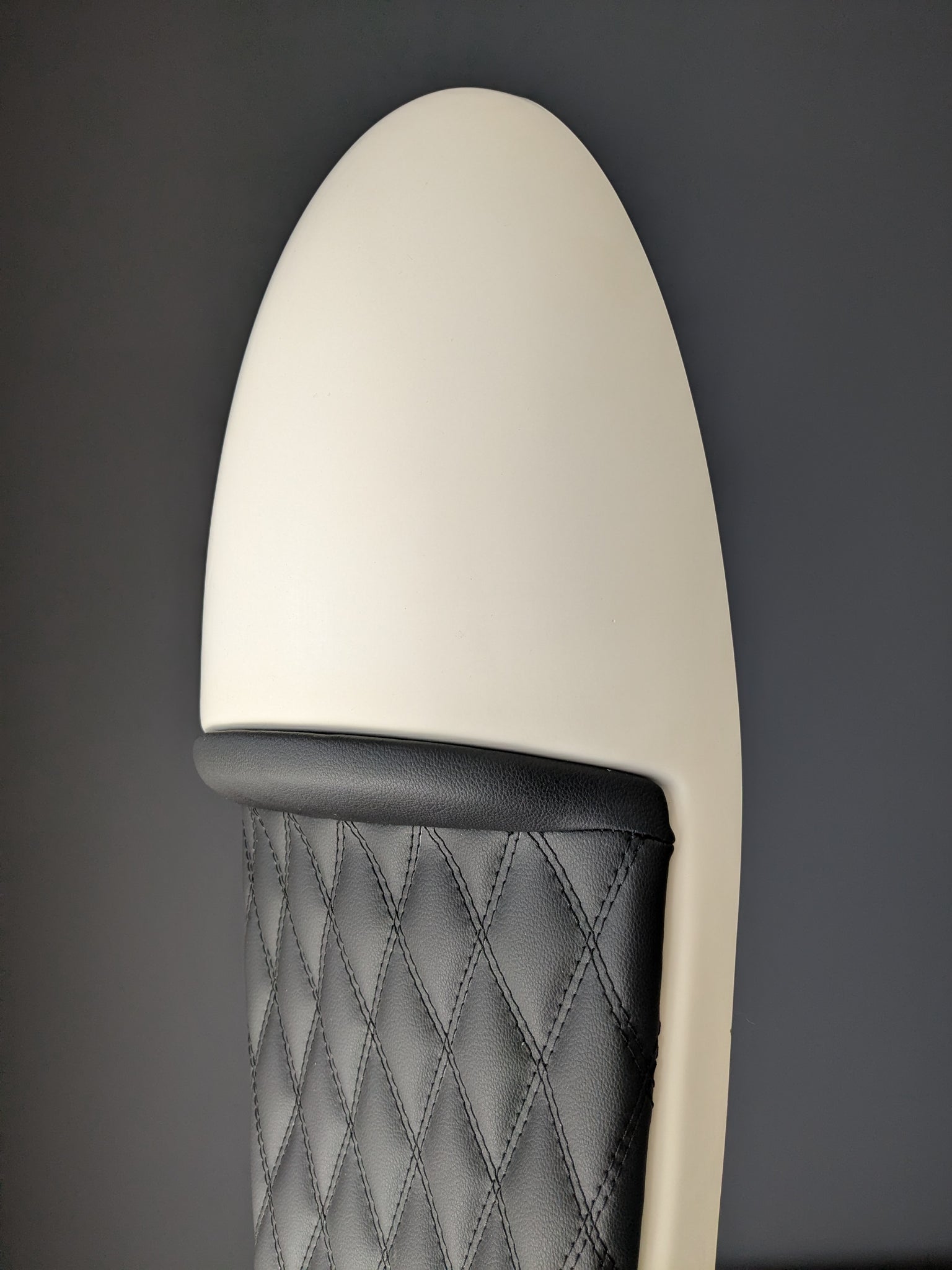 Universal Cafe Racer Rear Fairing With Leather Saddle