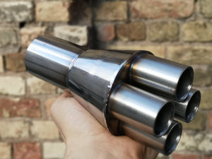 BMW K100/ K1100 Cafe Racer Exhaust Collector 4 to 1